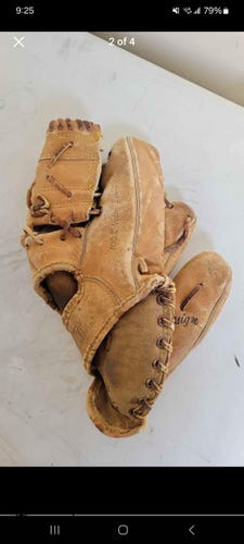 Vintage MADE IN USA Used Rawlings Right Hand Throw Baseball Glove 11"