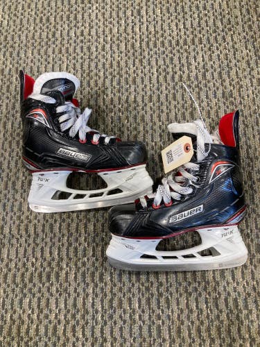 Used Junior Bauer Vapor X500 Hockey Skates Regular Width Size 1