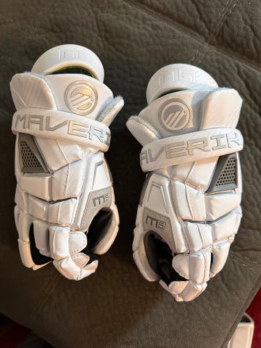 Used  Maverik 13" M5 Lacrosse Gloves