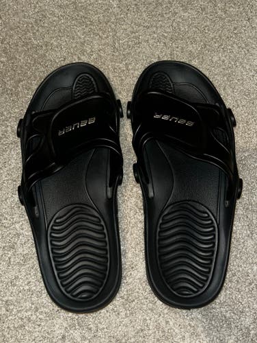 Black New Unisex Bauer Sandals