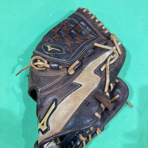 Brown Used Mizuno Franchise Right Hand Throw Baseball Glove 11"