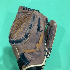 Brown Used Mizuno Prospect Right Hand Throw Pitcher's Baseball Glove 11.5"