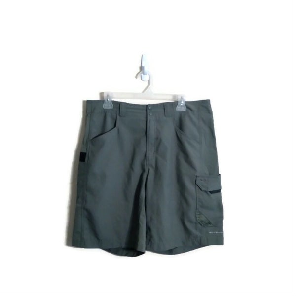 Columbia, Shorts, Columbia Cargo Shorts Pfg Fishing Dark Khaki Shorts Men  Medium Sportswear