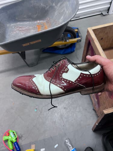 Used Men's Footjoy Classics Dry Premiere Golf Shoes