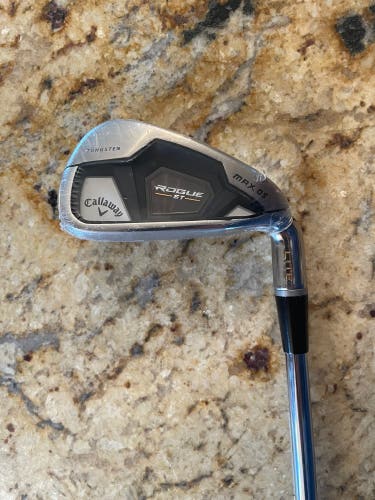 Righty Callaway Rogue ST Max OS 7-Iron 1/2 inch bigger then standard men’s size with steel shaft.