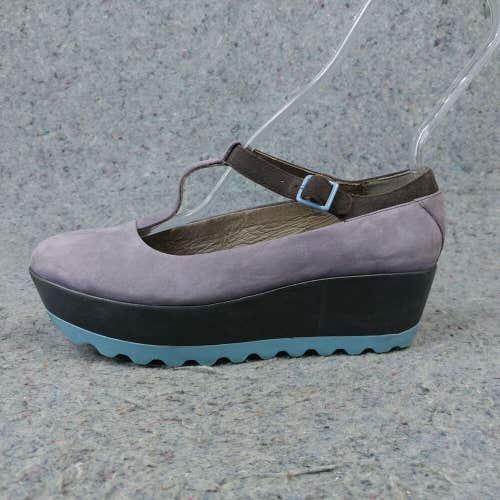 Camper Laika Mary Jane Shoes Womens 37 EU Slip On Platform Lavender Purple