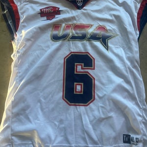 White Used XL  Jersey