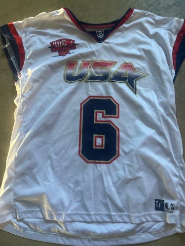 White Used XL  Jersey