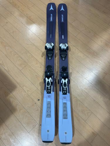 Used 2020 Women's Atomic Vantage 90 Ti 153 cm With Atomic Warden 11 Bindings Max Din 11