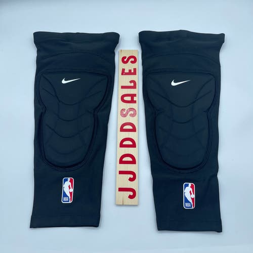 Nike NBA Pro Hyperstrong Padded Knee Sleeves Adult Black 2XL/3XL NEW