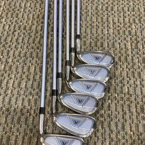Used Women's Maxfli Iron Set Right Handed Ladies Flex Graphite Shaft (6-9, PW, SW)