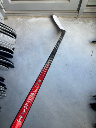 P92 70 Flex HYPERLITE 2 Used Senior Bauer Left Hand Pro Stock Vapor Hockey Stick