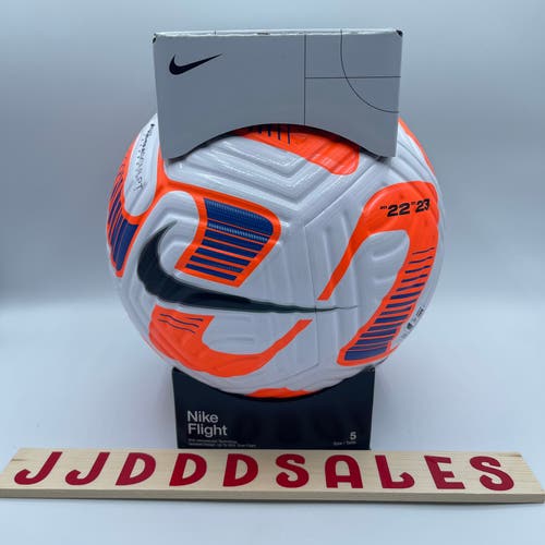 Nike Flight FIFA Official Match Soccer Ball ACC Total Orange DQ8482-100 Size 5  New!