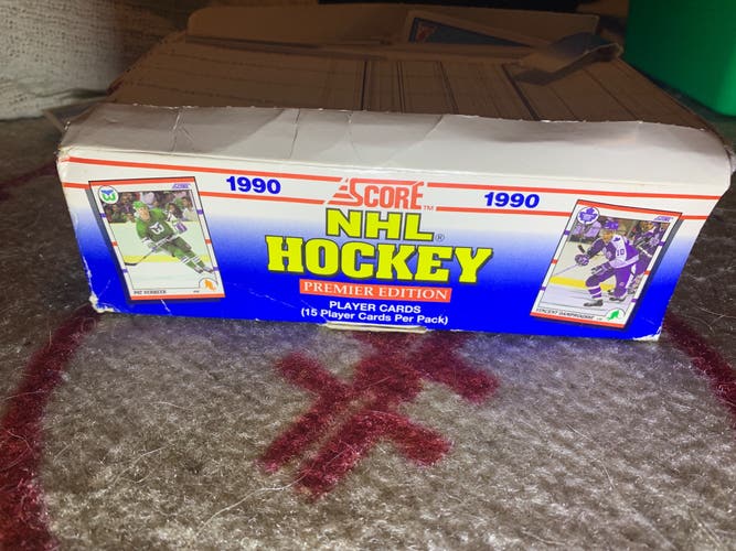 Packs of 20 Score ‘90 Hockey Cards