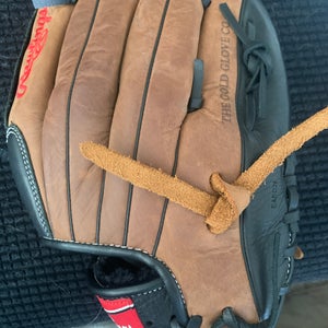 Used Left Hand Throw Rawlings Pitcher's Premium Series Baseball Glove 12"