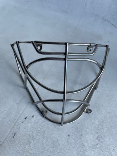 Cat eye Single Bar Goalie Mask Cage SR Medium/Large Silver