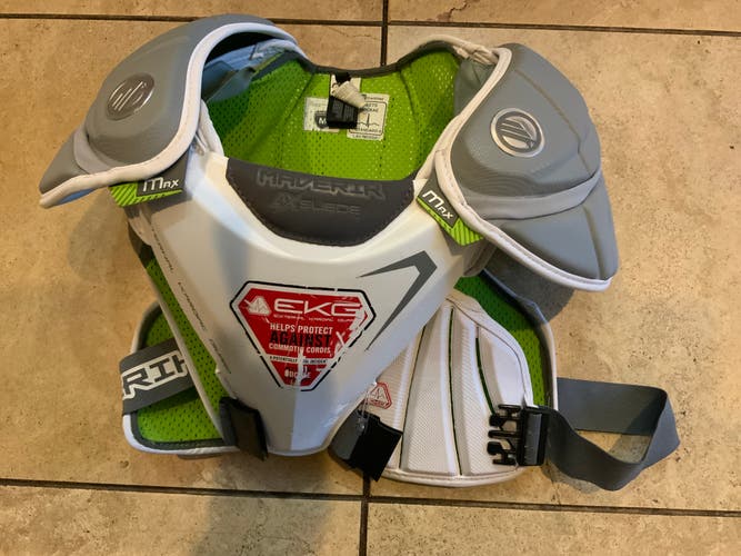 Used Medium Adult Maverik MAX EKG Shoulder Pads