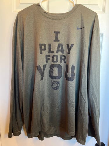 Army Men’s Lacrosse Long Sleeve “I Play For You” Nike Dri-Fit