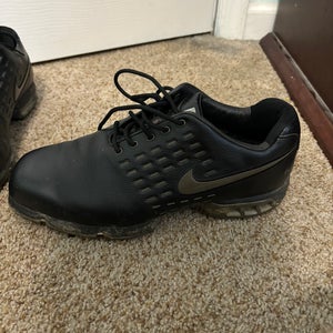 Black Used Size 9.5 (Women's 10.5) Nike Tiger woods Golf Shoes