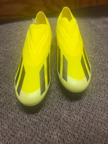Yellow New Size 11.5 (men's 12.5) Adidas X speedflow Cleats