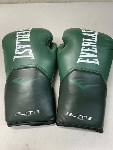 Used Everlast Elite Md 14 Oz Boxing Gloves