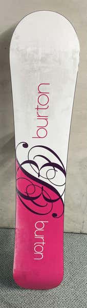 Used Burton Lux 143 Cm Women's Snowboard Combo | SidelineSwap