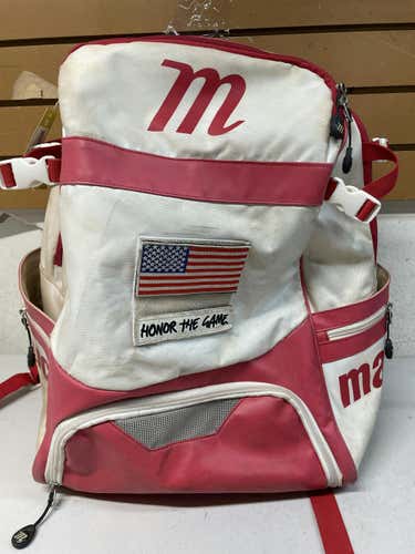 Used Marucci Marucci Player Backpack Baseball And Softball Equipment Bags
