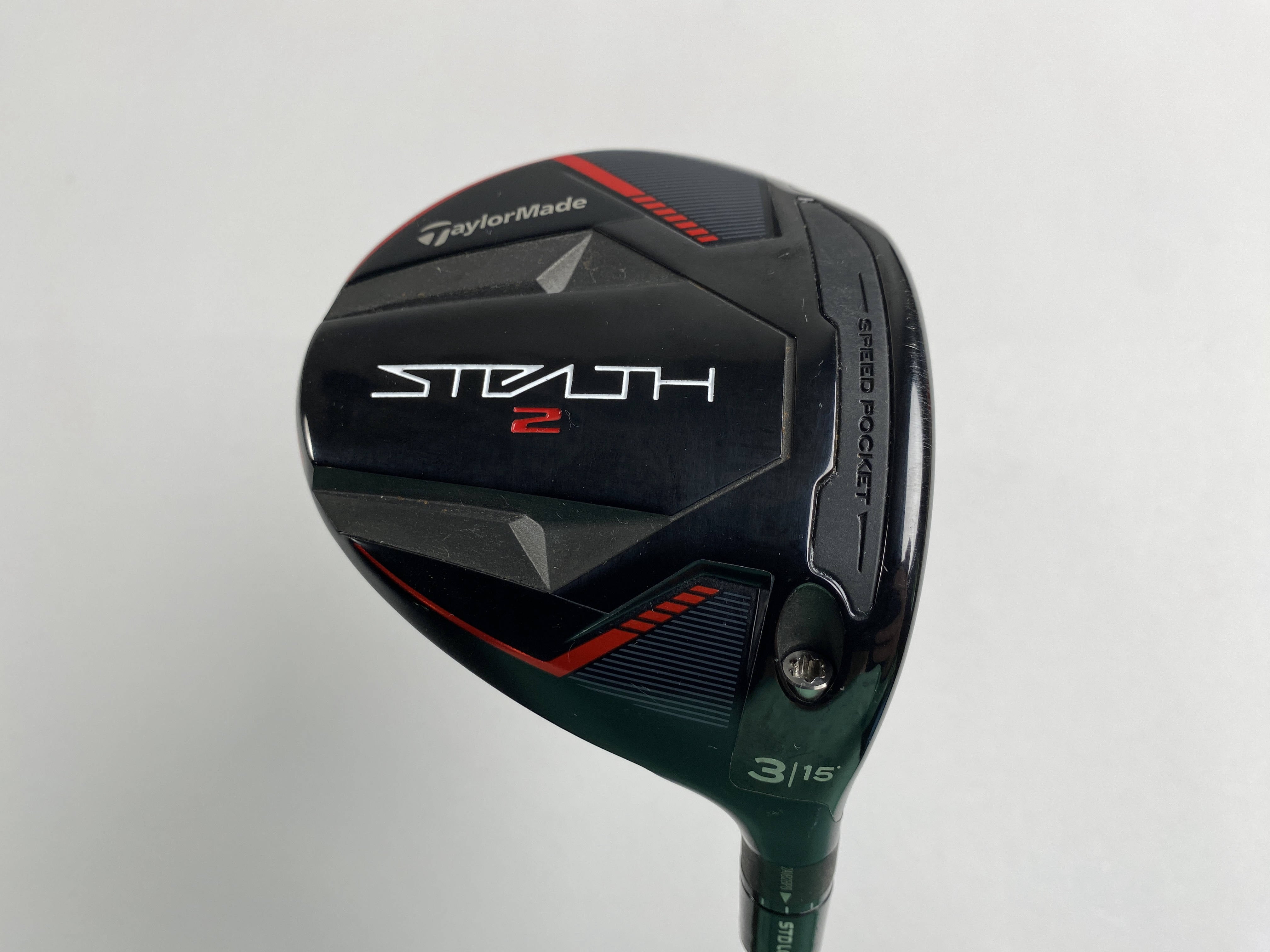 TaylorMade Stealth 2 3 Fairway Wood 15* Fujikura Speeder 757