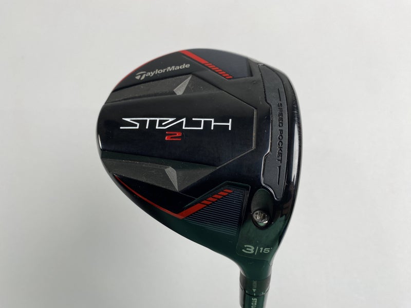 TaylorMade Stealth 2 3 Fairway Wood 15* Fujikura Speeder 757 Evolution Xstiff RH