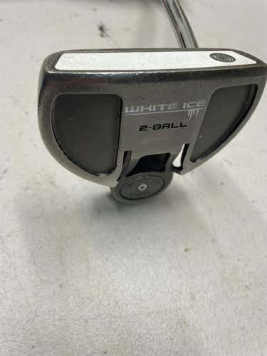 Used Odyssey White Ice 2 Ball Mallet Putters