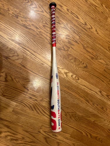 Used 2022 Dirty South USSSA Certified Composite 27 oz 32" Dirty South Swag Bat