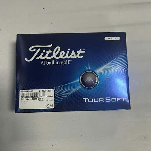 Used Titleist Tour Soft Golf Balls