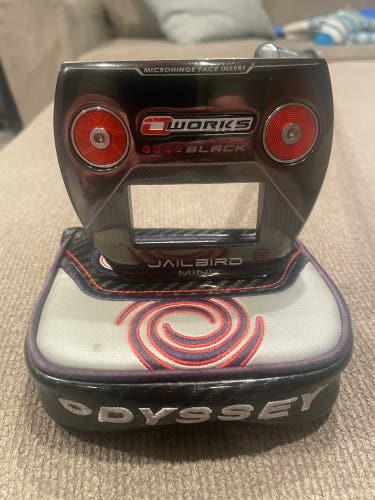 Used Odyssey Right Handed 33" O-Works Jailbird Mini Putter