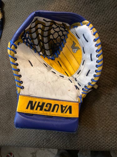 Custom goalie glove restringing
