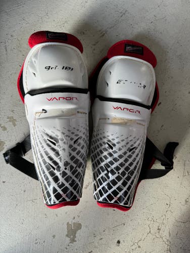 Used Youth Bauer 9.5" Vapor Shin Pads