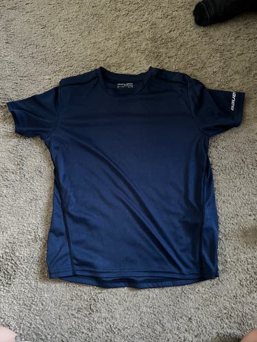 Blue Used Kids Unisex Under Armour Shirt