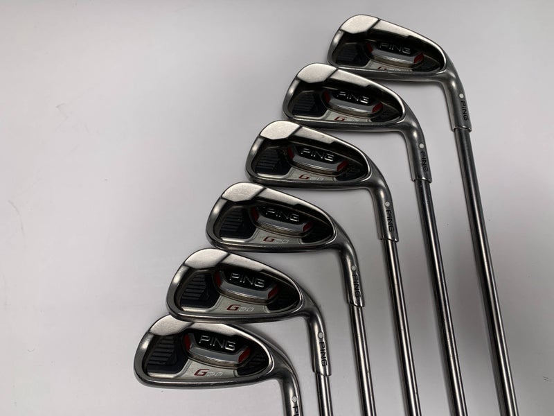 Ping G20 Iron Set 5-PW White Dot 3* Up TFC 169I Soft Regular Senior Graphite RH