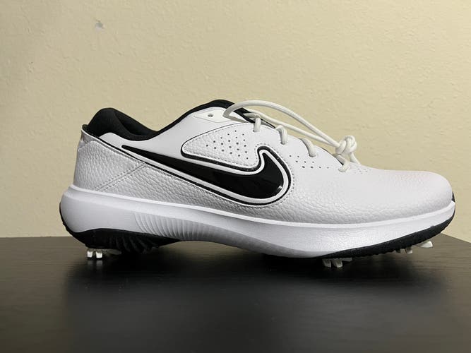 Nike Victory Pro 3 Golf Shoes Mens Size 10.5 DV6800-110 White / Black