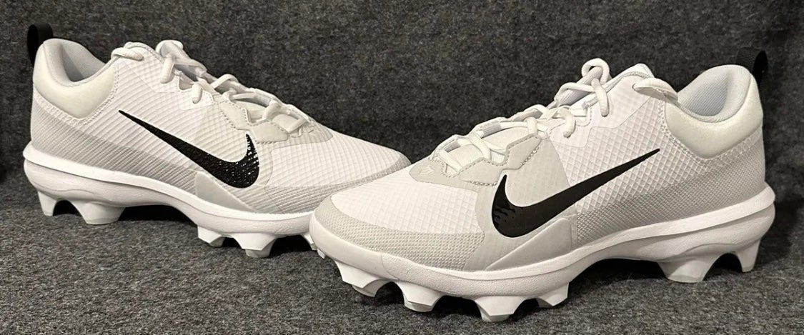 Men’s Nike Force Trout 9 Pro MCS Low Baseball Cleats White FB2908 100  Size 10.5