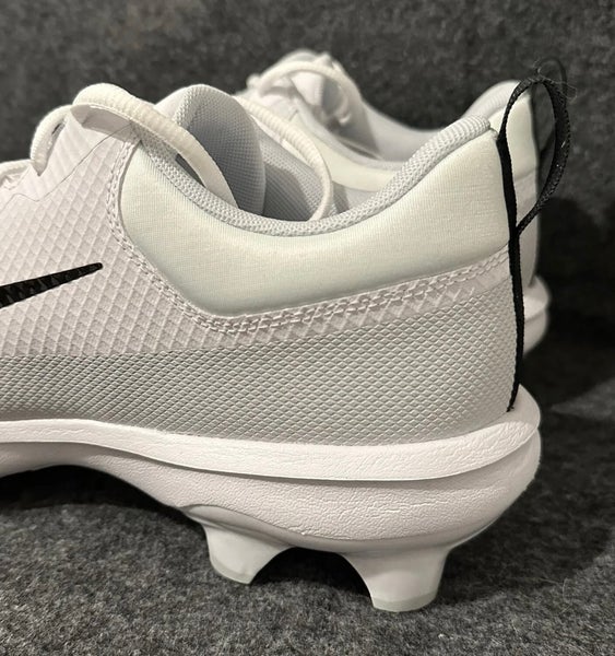 Men’s Nike Force Trout 9 Pro MCS Low Baseball Cleats White FB2908 100  Size 10.5