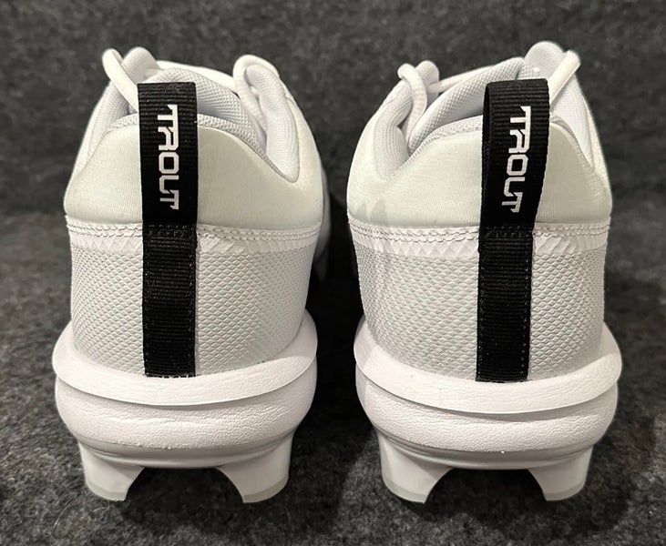 Men’s Nike Force Trout 9 Pro MCS Low Baseball Cleats White FB2908 100  Size 10.5