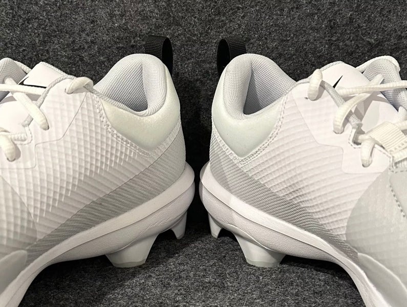 Men’s Nike Force Trout 9 Pro MCS Low Baseball Cleats White FB2908 100  Size 10.5