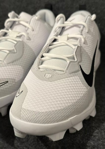 Men’s Nike Force Trout 9 Pro MCS Low Baseball Cleats White FB2908 100  Size 10.5