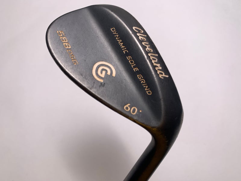 Cleveland 588 DSG Gunmetal 60* Wedge Steel Mens RH Midsize Grip