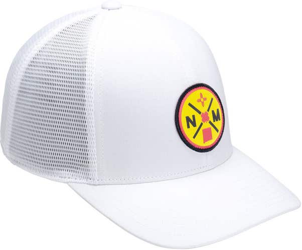 NEW Black Clover Live Lucky New Mexico Vibe White Snapback Golf Hat/Cap
