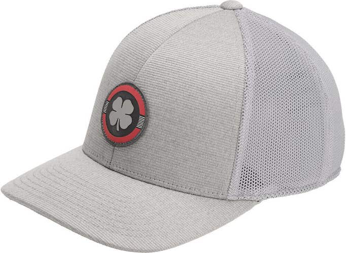 NEW Black Clover Live Lucky JEG Silver Snapback Golf Hat/Cap
