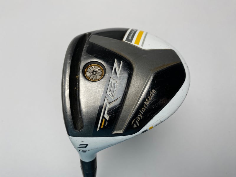 Taylormade RocketBallz Stage 2 3 Fairway Wood 15* Blur 70g Stiff LH Midsize Grip