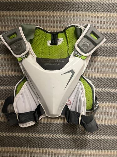 Used Large Maverik MAX EKG Shoulder Pads Approved For New Regulations
