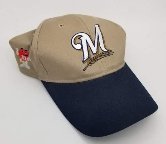 MILWAUKEE BREWERS MLB BASEBALL HAT CAP SGA RED m&ms - Pick N Save - Adjustable