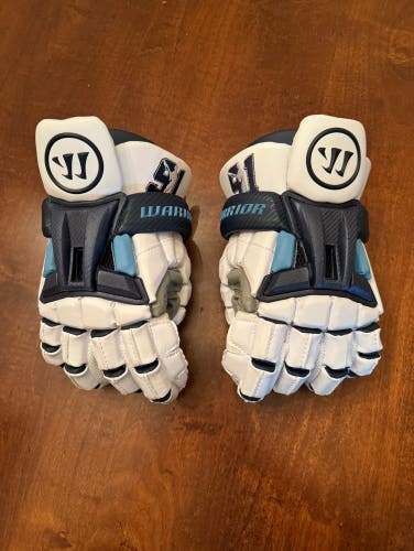 New custom Warrior 13"Large Burn XP Lacrosse Gloves